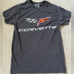 Corvette Logo Gray T-Shirt